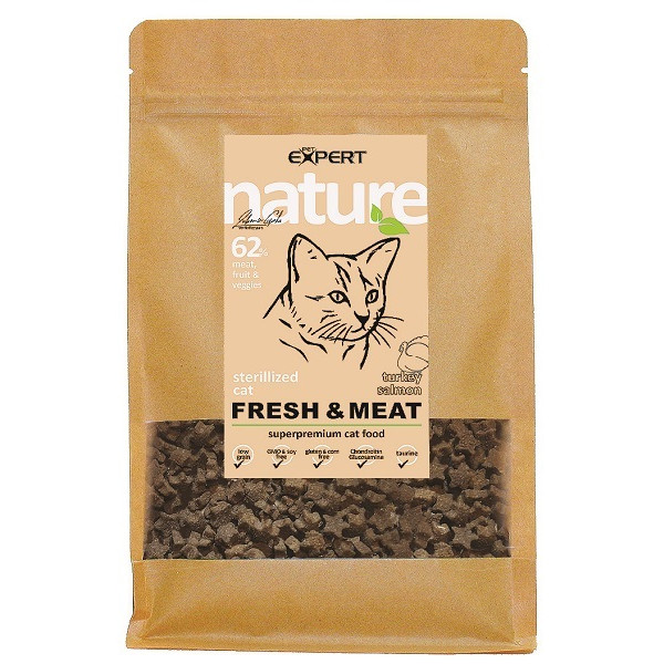 Pet Expert Sterilized za machka misirka i losos 1,5kg