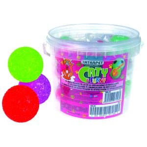 Tatrapet Играчка за мачка гумено топче со ѕвонче 4цм