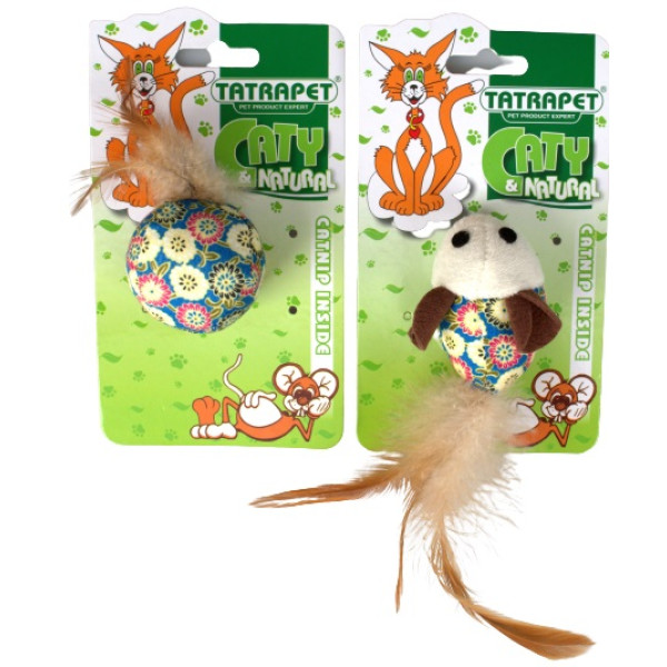 Tatrapet Igrachka za machka plishana 5cm